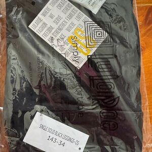 LuLaRoe Black Leggings